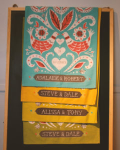 Anniversary towels