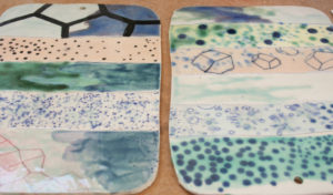 Emily Reinhardt glazes