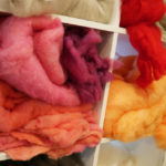Materials in the Sally Jane Linville studio