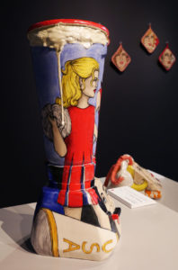 Ceramic blender made by Shalene Valenzuela