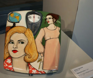 Ceramic scale made by Shalene Valenzuela