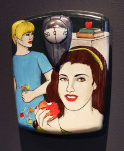 Ceramic scale made by Shalene Valenzuela