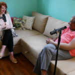 Host Betsy Blodgett interviews textile artist Nedra Bonds.