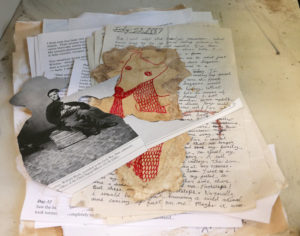 Letters, photos and drawings of the Toklat Bear mythology, as sent in by family, friends and strangers.