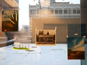 The view from Jillian's studio.