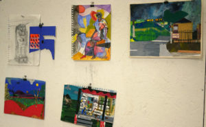 Glyneisha hones her skills by recreating other artists work. This cluster of images are her versions of other art.
