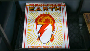 A print designed by Two Tone Press for a recent David Bowie tribute concert.