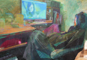 A collage piece by Kathy Liao.