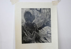 The final woodblock print.