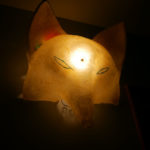 The Fox light Momoko made that says Eureka when lit.