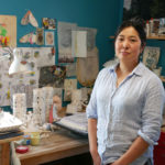 Ceramicist Momoko Usami in her studio.